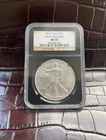SILVER EAGLE 1 OZ USA COIN 2014 NGC MS 70 GRADED Fine Silver Early Releases ANA