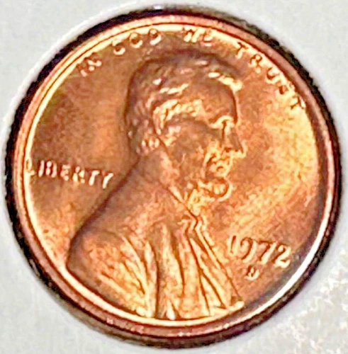1972-D Lincoln Memorial Cent — photo from the most recent tracked eBay sale