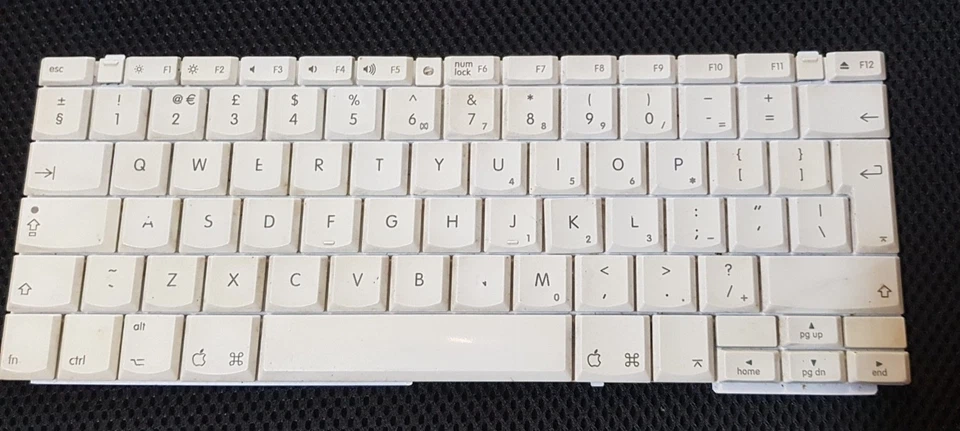 APPLE G4 iBOOK  12"/14" 2004 2005 KEYBOARD SINGLE KEY REPLACEMENT  AP28 - Image 3 of 4