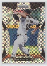 2019 Panini Prizm Tier III Plaid Power Prizm /75 Tim Lincecum #297 2k3