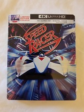 Speed Racer 4k Steelbook - New Sealed - Bubble Wrapped In Box