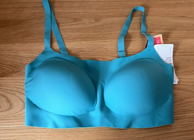 Sloggi Zero Feel 2.0 Super Soft Bralette Bra M+ New Turquoise Size Medium +