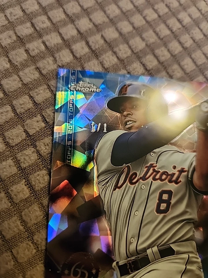 Justin Upton 2016 Topps Chrome сапфир 1:1 No673 Tigers - Изображение 2 из 4