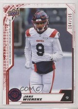2020 Upper Deck CFL Red 164/165 Jake Wieneke #55 r6v