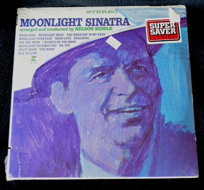 FRANK SINATRA MOONLIGHT SINATRA-STEREO-REISSUE-SEALED LP