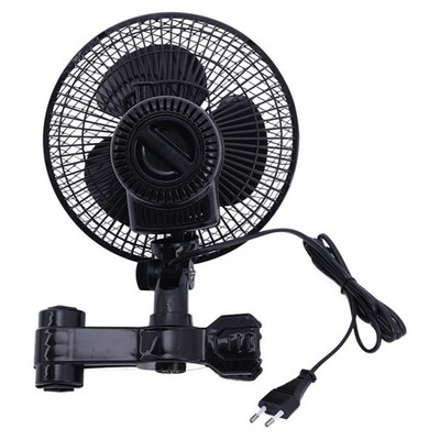 Pure Factory Clip Ventilator Oszillierend 20W für Zeltstangen Grow Umluft