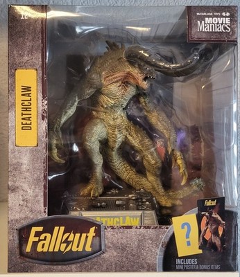 McFarlane Toys Fallout Deathclaw   Movie Maniacs   Neu & OVP   Rarität Season 2