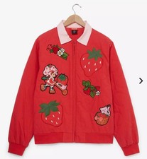 Strawberry Shortcake PatchesQuilted Jacket Size Small - BoxLunch Exclusive