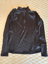 DSG Women's 1/4 Zip Pullover - Black Size Large NWT