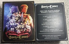 Black Clover Season 1 Part 1 2 3 4 5 Complete Blu-ray/DVD CIB Lot with Artbook