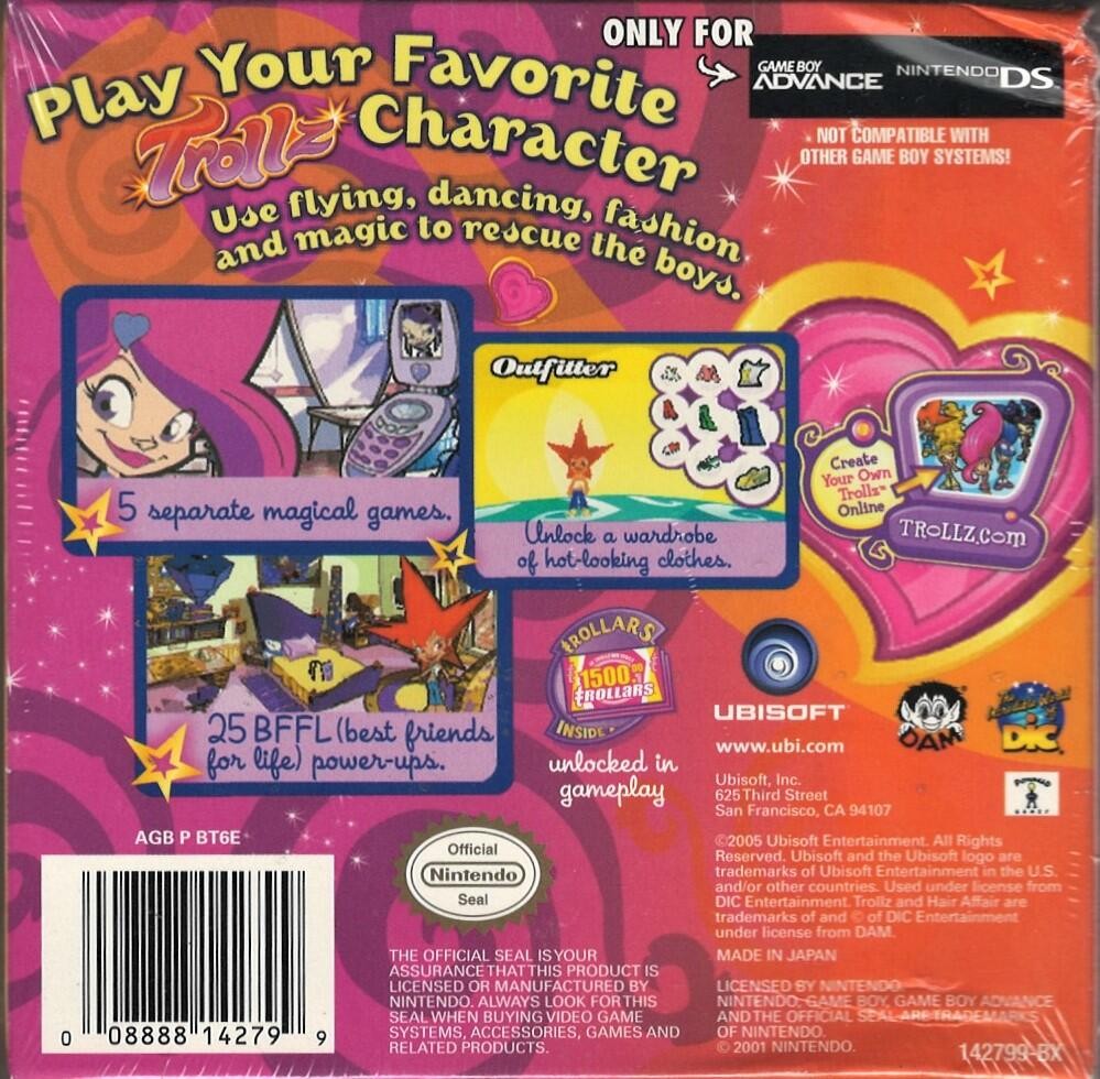 Buy Trollz: Hair Affair (Nintendo Game Boy Advance, 2005) online