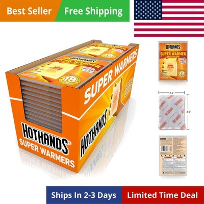 Body & Hand Super Warmers - Long Lasting Safe Natural Odorless Air Activated ...