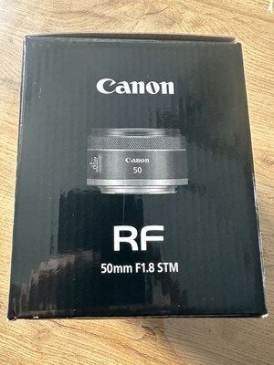 Canon 50mm 1:1.8 Objektiv für FD-Kamera Neu In Originalverpackung Top Zustand