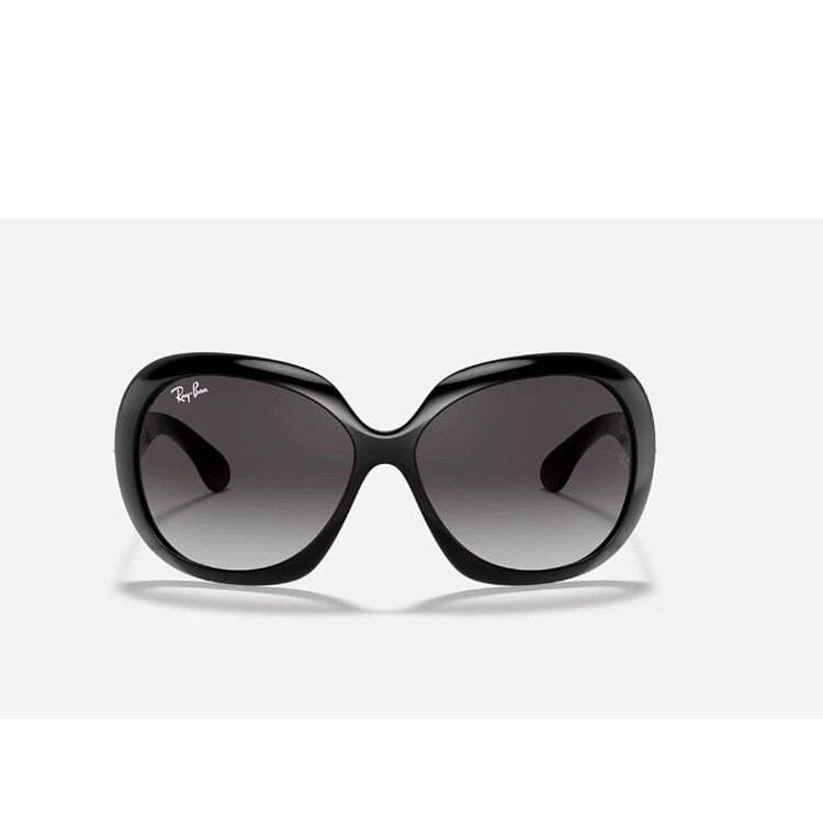 Nuevas gafas de sol Ray-Ban Jackie Ohh II negras/grises degradadas 60 mm RB4098