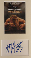 Mickey Rourke The Wrestler Signed Autograph