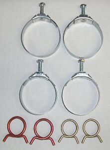 1968 Corvette Radiator And Heater Hose Clamp Kit For Cars Without Air