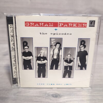 Graham Parker & The Episodes Live From New York CD Album 1996 Nectar Masters VGC