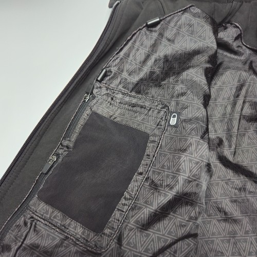 SCOTTeVEST Gr. M schwarz Penny Winter Regen Mantel 19 versteckte Taschen Softshell Jacke - Bild 8 von 14