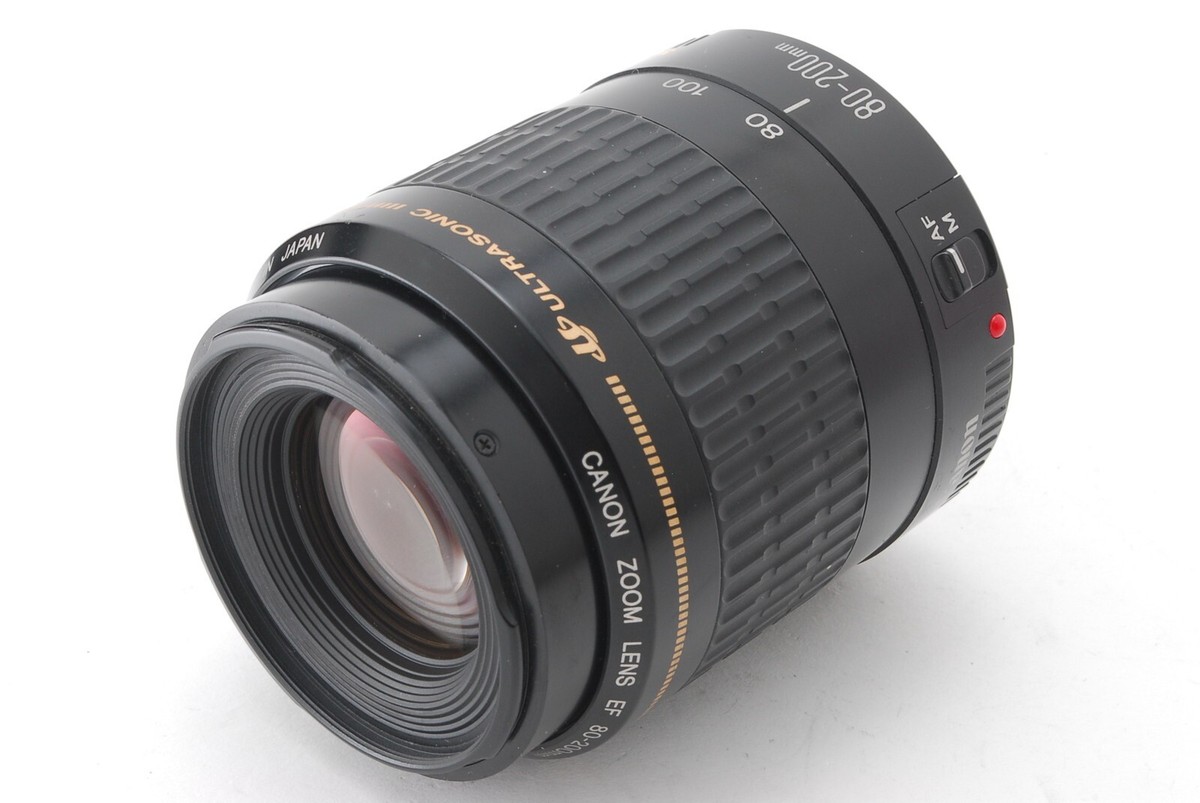 Excellent] Canon Zoom Lens EF 80-200mm f/4.5-5.6 Ultrasonic Japan