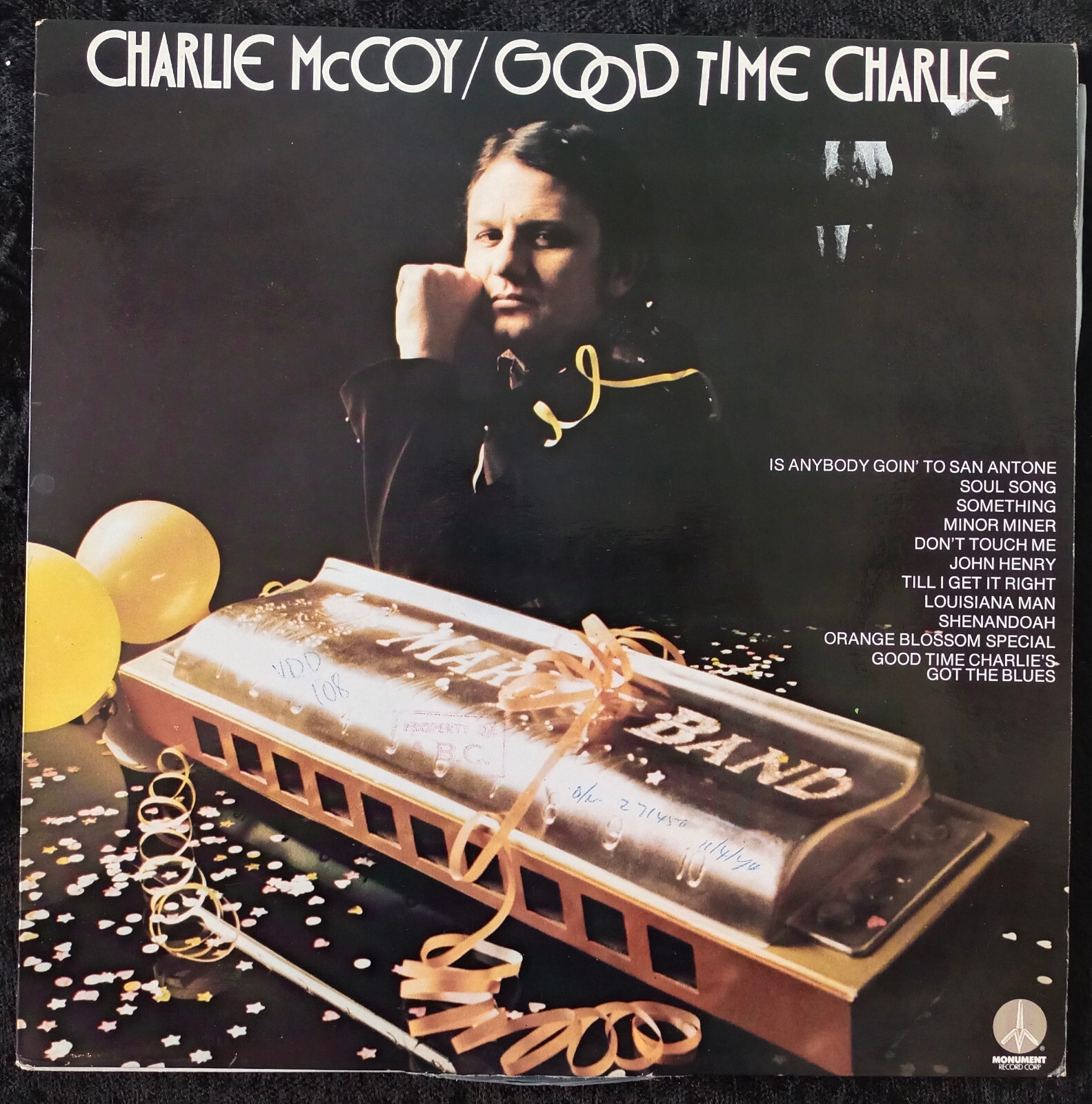 Charlie Mccoy Charlie McCoy 4 LP Lot Harmonica Fastest Harp In The South~Goodtime ...