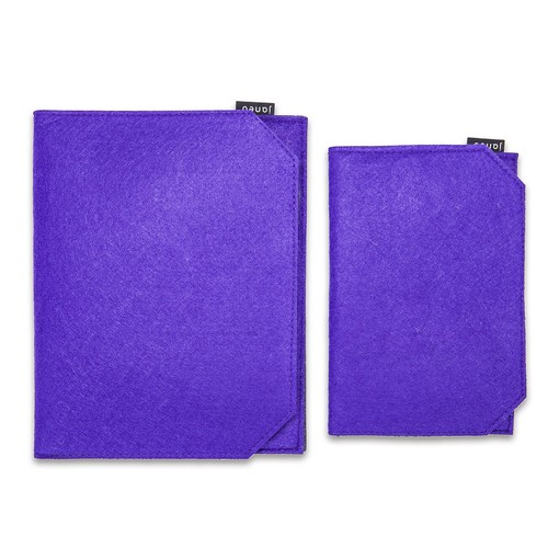 Felt Fabric Sleeve Case Cover,iPad,Tablet,Documents 3 Pockets.6 Colors 2 Sizes - 第 38/38 張圖片