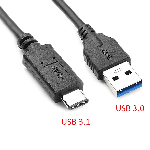 3 Ft USB 3.0 Super Speed 5Gbps Type A Male to USB 3.1 Type C Male