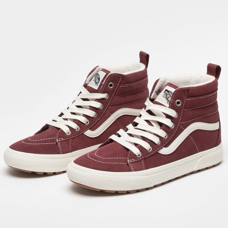 Port Royale Vans Sk8 Mid Reissue Mujer Vans Sk8-Hi MTE-1 Burgundy