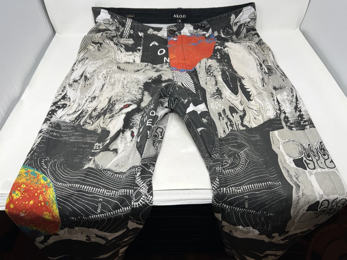 Akoo track shop pants
