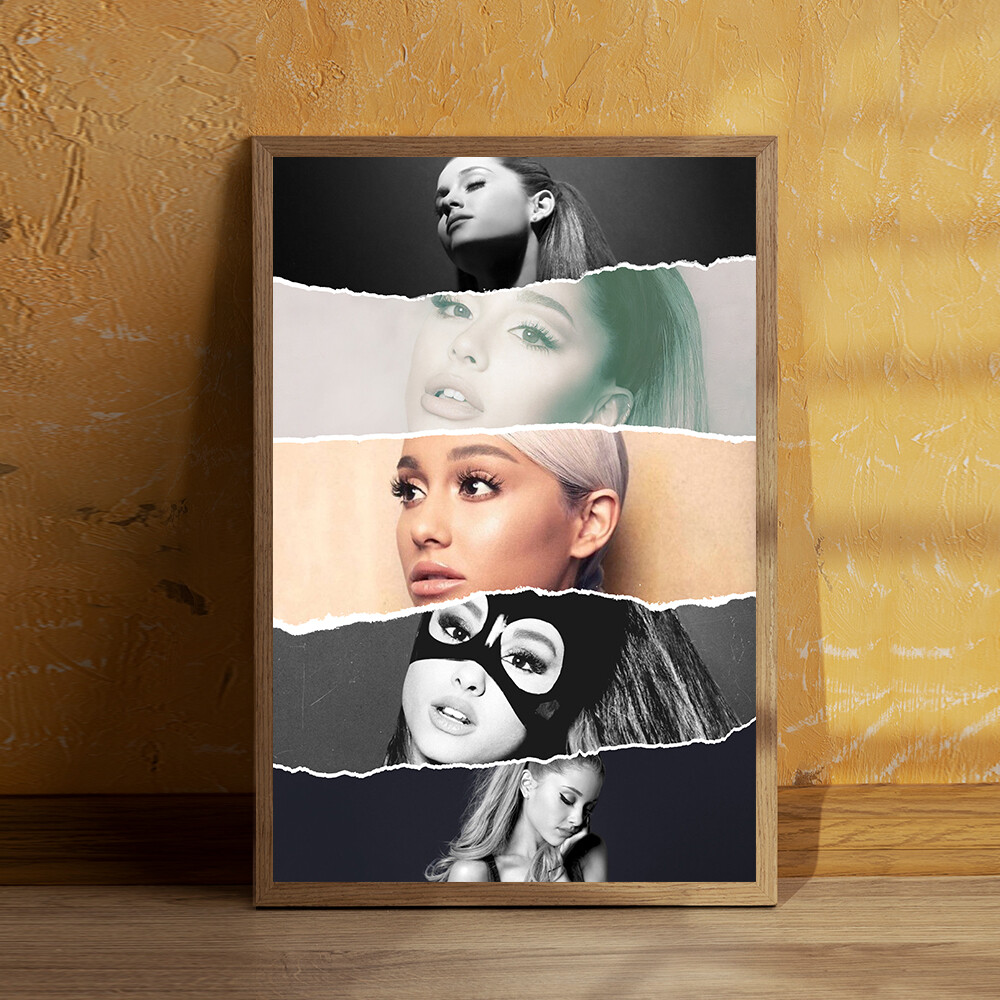 Ariana Grande Poster 16x24" 24x36" Custom Canvas Print Music Album Poster