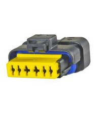 Sicma Miniseal Male Connector Female Holder 6 Way Black