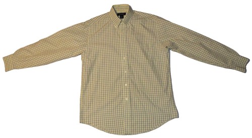 VINTAGE Brooks Brothers Shirt Mens Large Red Green Plaid All