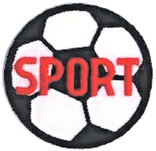 Soccer Football Sport Ball embroidery patch
