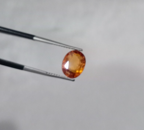 Piedra preciosa suelta de brillo superior de granate de corte natural de 2,5 quilates de Pakistán - Imagen 9 de 10