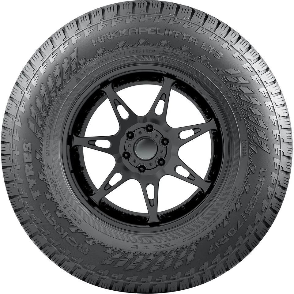 1 New Nokian Hakkapeliitta Lt 3 Studded  - Lt235x85r16 Tires 2358516 235 85 16 Foto 3 de 4