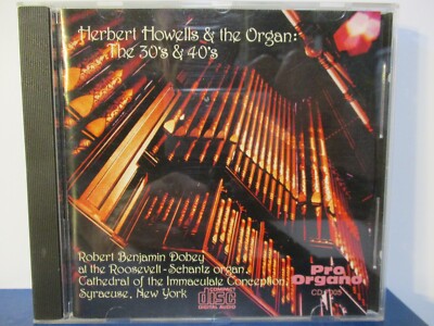 Herbert Howells & The Organ: 30s & 40s - CD - MINT condition - E24-1005