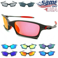 X-SQUARED Metal Sunglasses with Polarized Iridium UV400 Lenses FAST 2-3 DAY SHIP