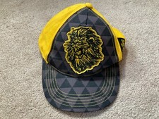 Disney Lion King Youth Boys One Size Hat Gray Yellow Baseball Cap Adjustable