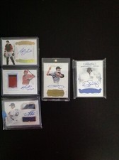 Panini Flawless Auto lot. Chris Sale Auto 1/10. 5 Auto cards total