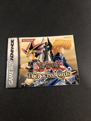 yugioh sacred cards gba manual | eBay