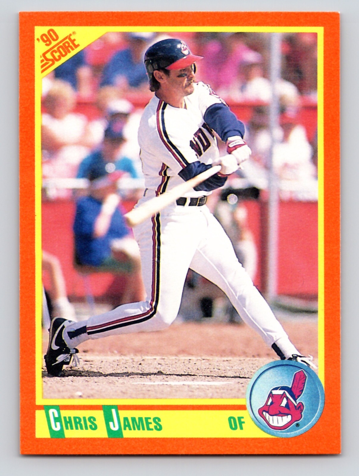 1990 Score Rookie & Traded - Chris James #60T