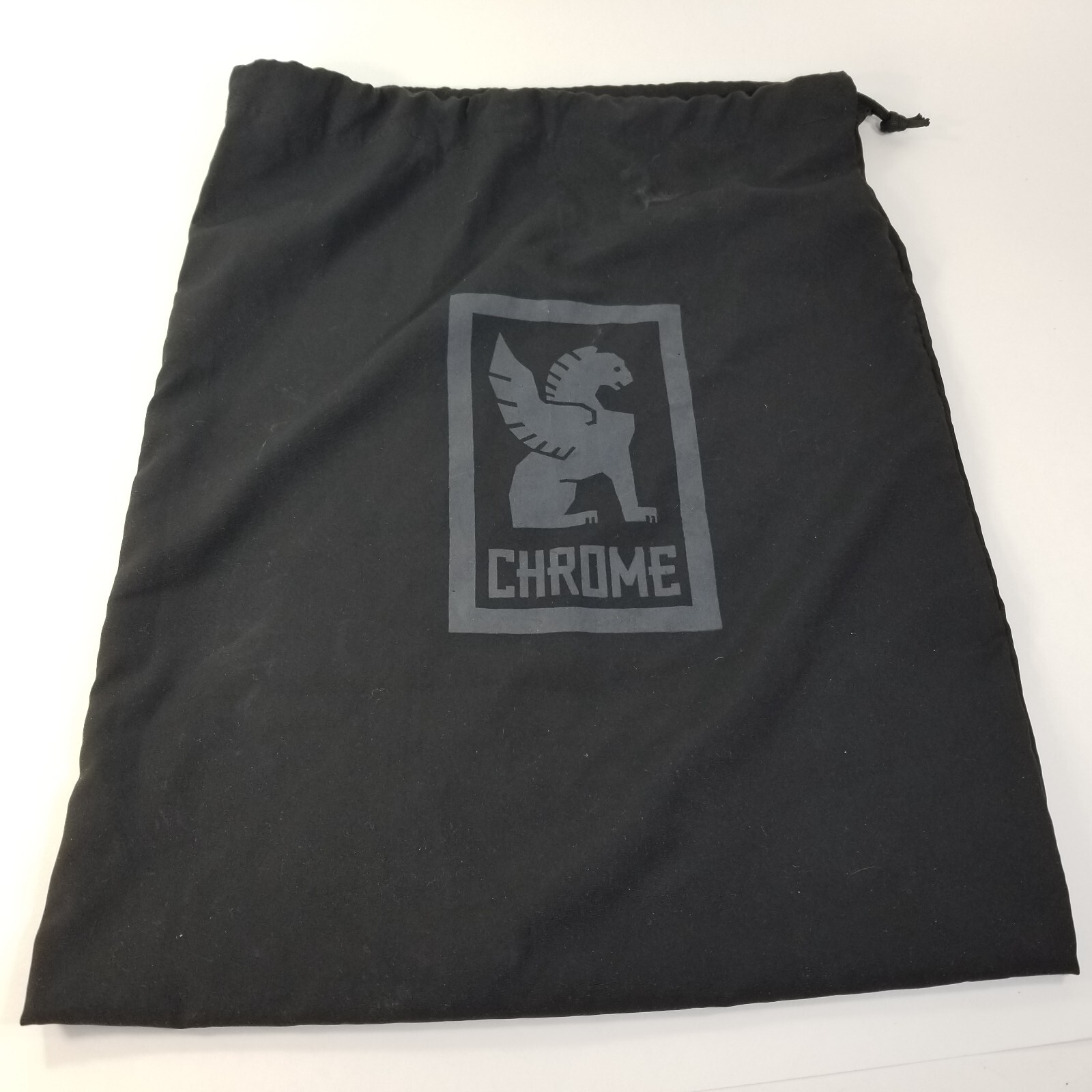 Chrome Industries Black Pullstring Drawstring Bag - image 1