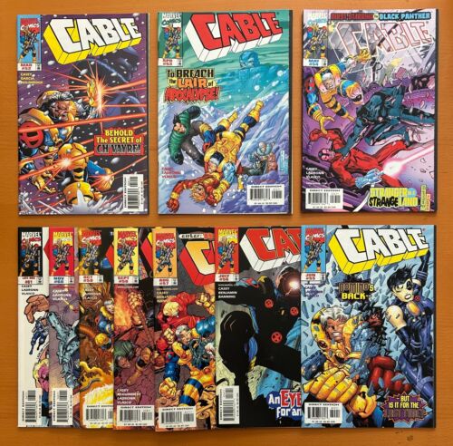 Cable job lot of 61 x comics between #-1 & #78 (Marvel 1993) VF+ & NM comics - Picture 8 of 9