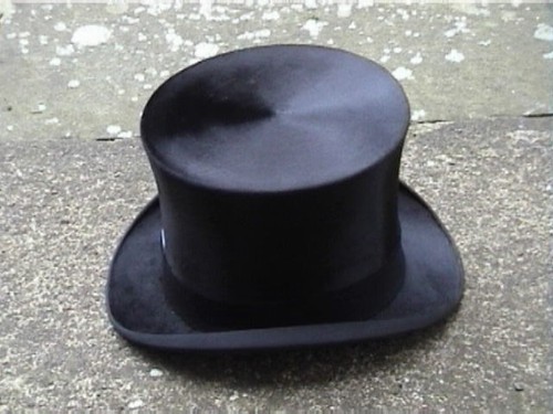 12 - Antique Stollhof Frankfurt London Black Silk Top Hat Sz 6¾ . - Picture 3 of 9