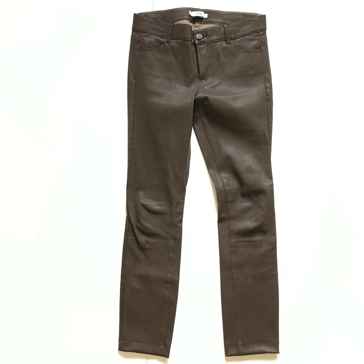 新品 COOTIE Faux Leather 5 Pocket Pants Women's Faux leather five pocket pants | Black | Diesel