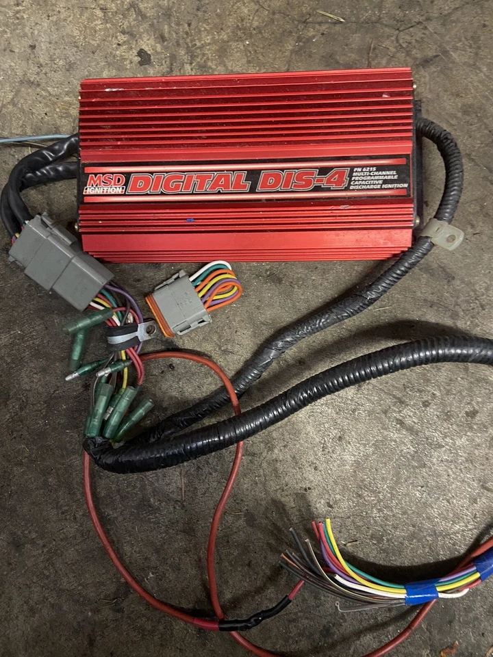 MSD 6215 DIS-4 Digital CD Encendido, Limitador RPM, 1 Etapa Retardo, 470V Foto 3 de 4