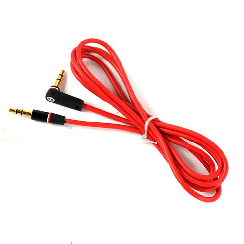 Red Jack3.5mm Audio AUX Cable Cord Lead For BEATS STUDIO SOLO PRO HD  Replacement | eBay