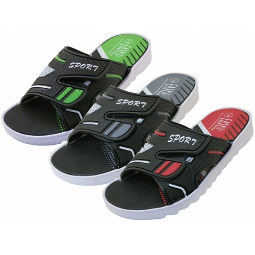 rubber slip on sandals