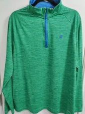 Green & Blue SB Tech Cool Play  Long sleeve Golf Shirt - Size XL 