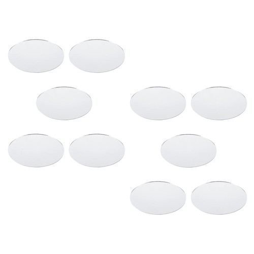 10 Pcs Oval Lens Small Mirror Craft Special-shaped Display Mini Mirrors - Bild 6 von 12