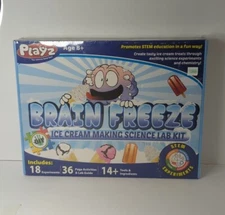 Playz Brain Freeze Ice Cream Candy Making Science Lab Kit STEM Experiments 